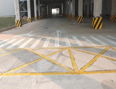 上海上海厂区道路标线施工